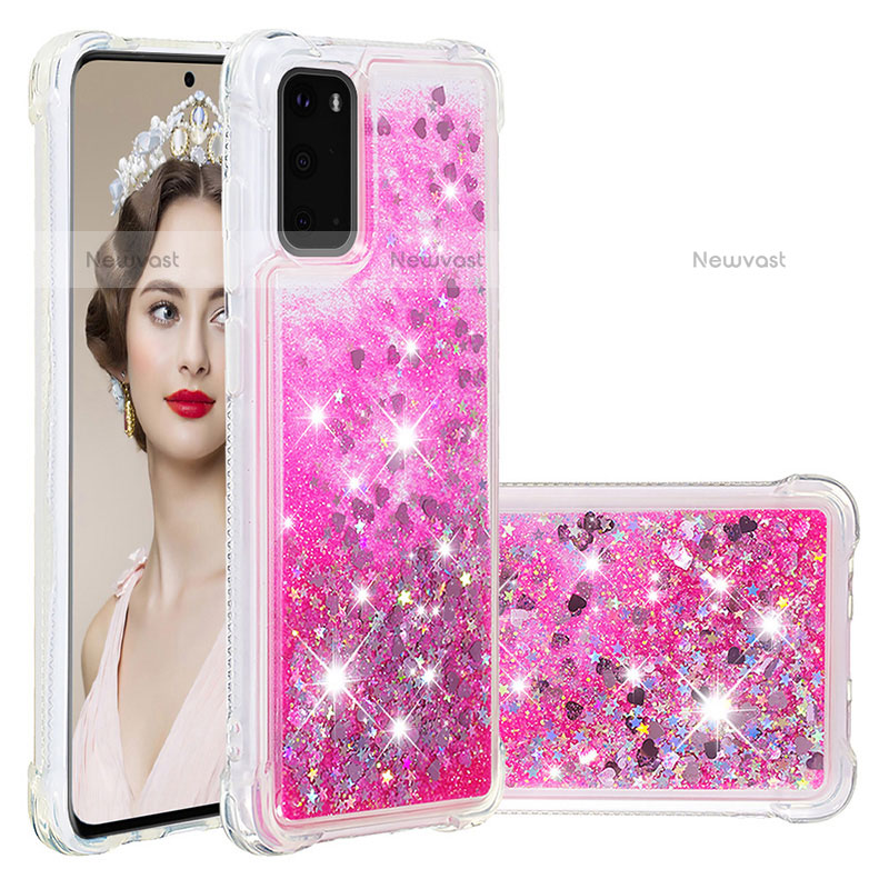 Silicone Candy Rubber TPU Bling-Bling Soft Case Cover S01 for Samsung Galaxy S20