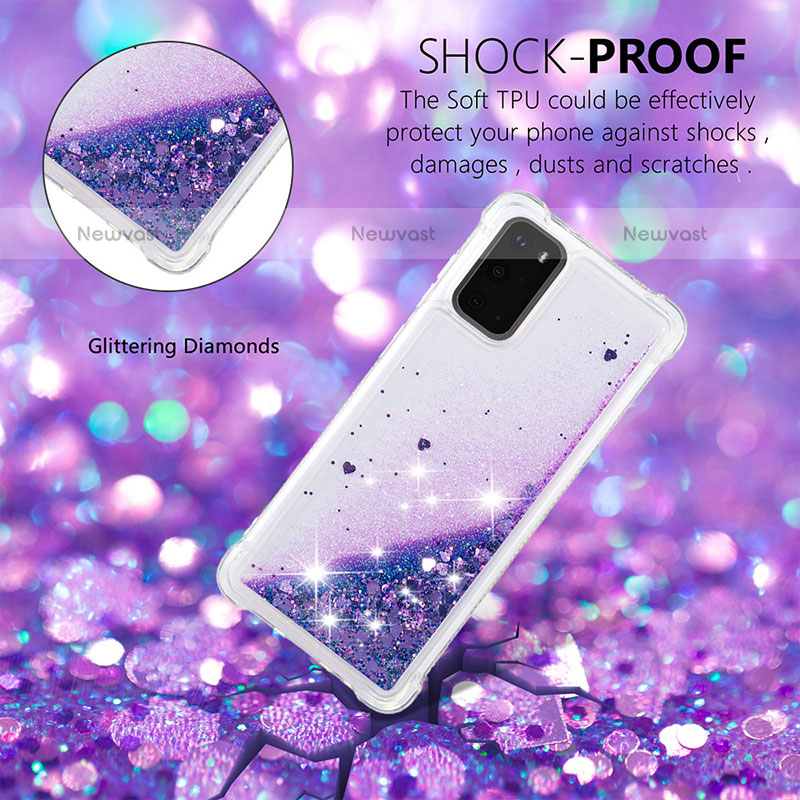 Silicone Candy Rubber TPU Bling-Bling Soft Case Cover S01 for Samsung Galaxy S20 5G