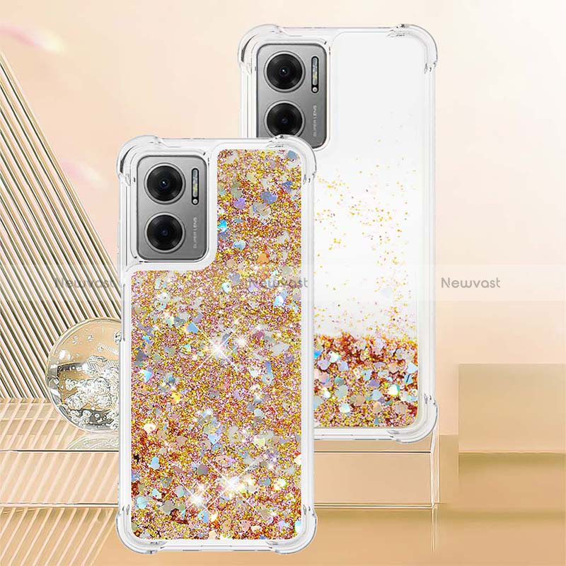 Silicone Candy Rubber TPU Bling-Bling Soft Case Cover S01 for Xiaomi Redmi Note 11E 5G