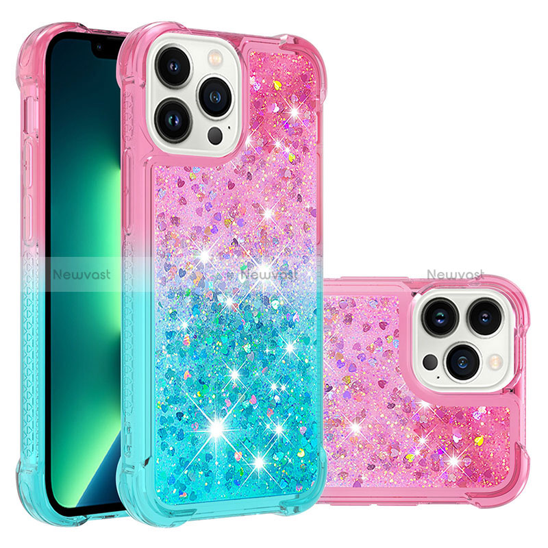 Silicone Candy Rubber TPU Bling-Bling Soft Case Cover S02 for Apple iPhone 13 Pro