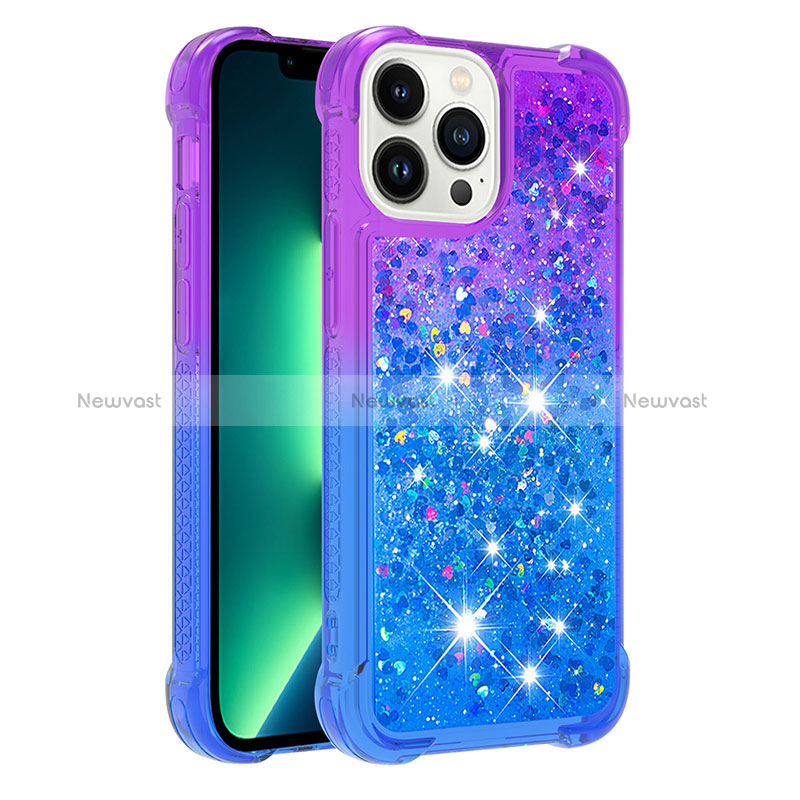 Silicone Candy Rubber TPU Bling-Bling Soft Case Cover S02 for Apple iPhone 13 Pro Max