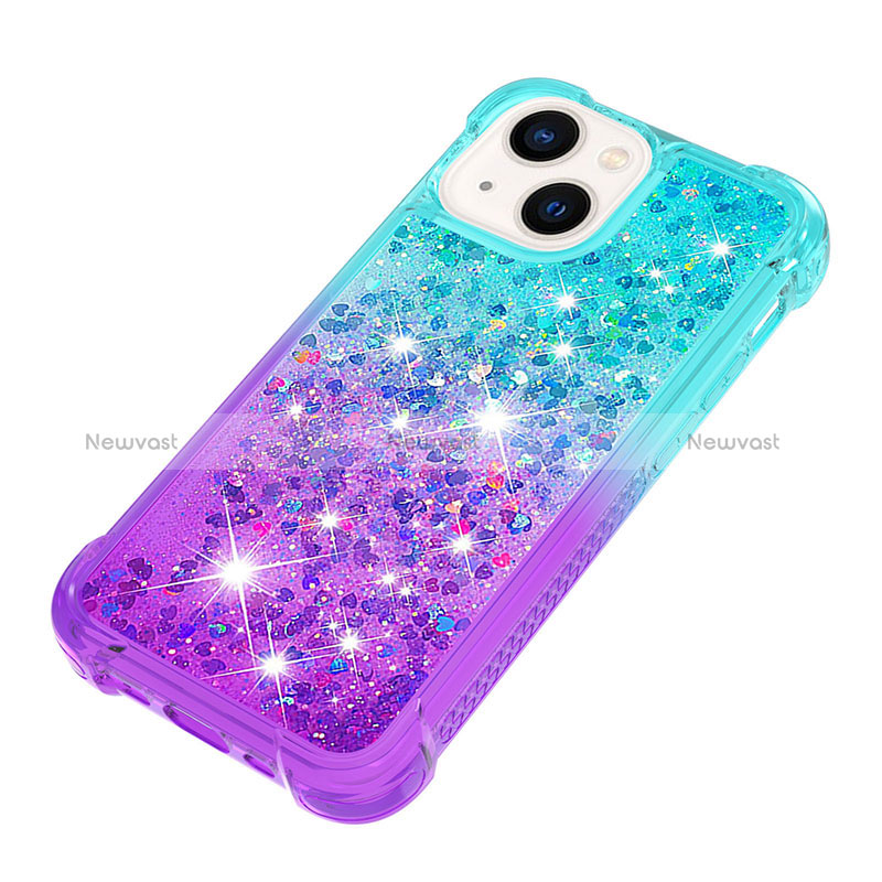 Silicone Candy Rubber TPU Bling-Bling Soft Case Cover S02 for Apple iPhone 14