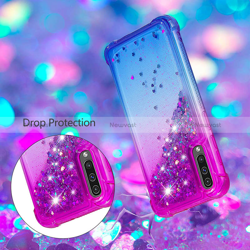 Silicone Candy Rubber TPU Bling-Bling Soft Case Cover S02 for Samsung Galaxy A50