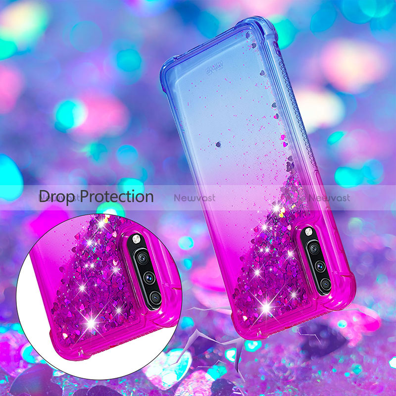 Silicone Candy Rubber TPU Bling-Bling Soft Case Cover S02 for Samsung Galaxy A70