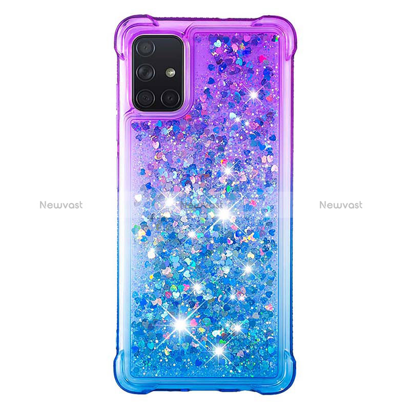 Silicone Candy Rubber TPU Bling-Bling Soft Case Cover S02 for Samsung Galaxy A71 5G