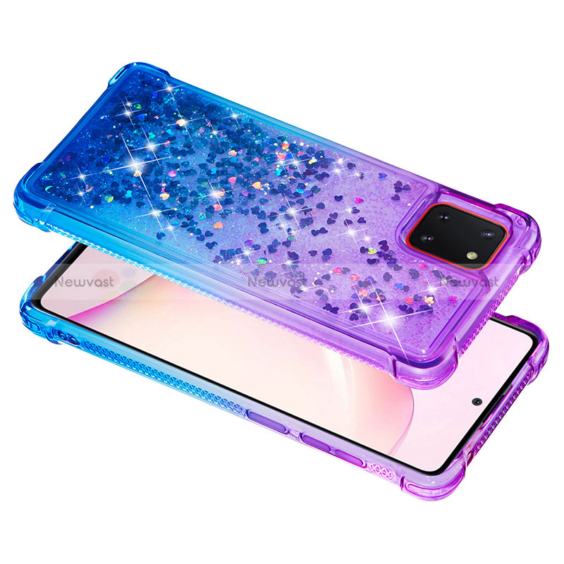 Silicone Candy Rubber TPU Bling-Bling Soft Case Cover S02 for Samsung Galaxy A81