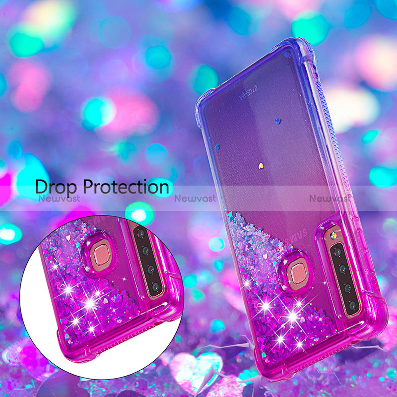 Silicone Candy Rubber TPU Bling-Bling Soft Case Cover S02 for Samsung Galaxy A9 (2018) A920