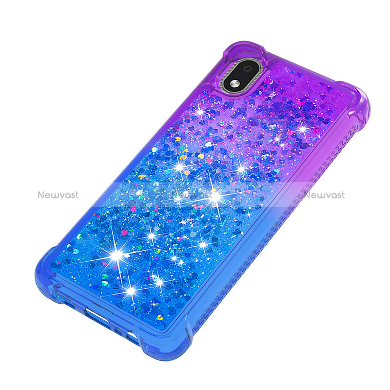 Silicone Candy Rubber TPU Bling-Bling Soft Case Cover S02 for Samsung Galaxy M01 Core