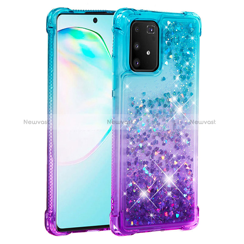 Silicone Candy Rubber TPU Bling-Bling Soft Case Cover S02 for Samsung Galaxy M80S