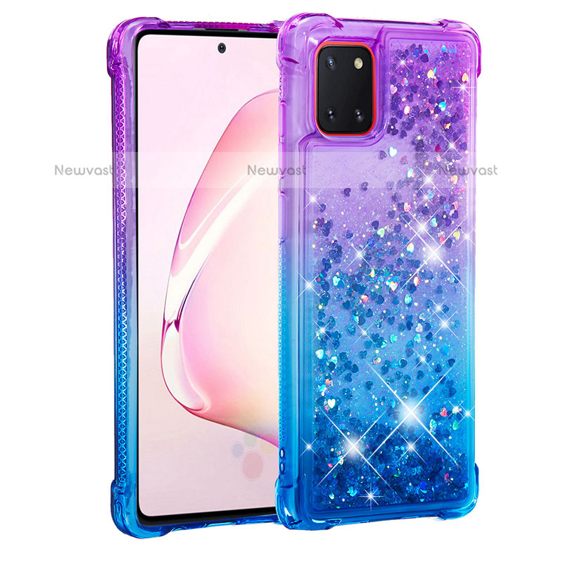 Silicone Candy Rubber TPU Bling-Bling Soft Case Cover S02 for Samsung Galaxy Note 10 Lite