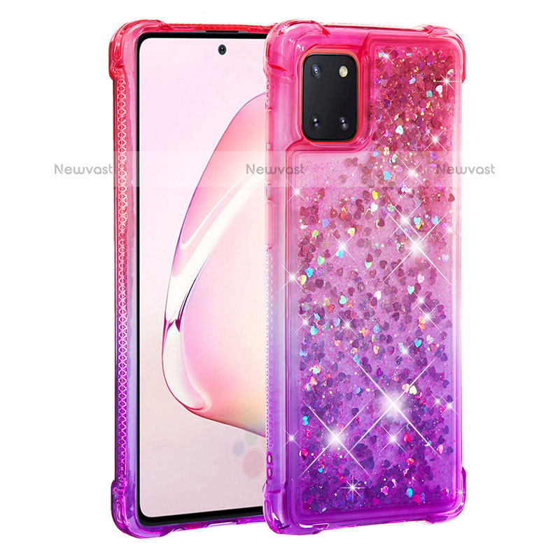 Silicone Candy Rubber TPU Bling-Bling Soft Case Cover S02 for Samsung Galaxy Note 10 Lite
