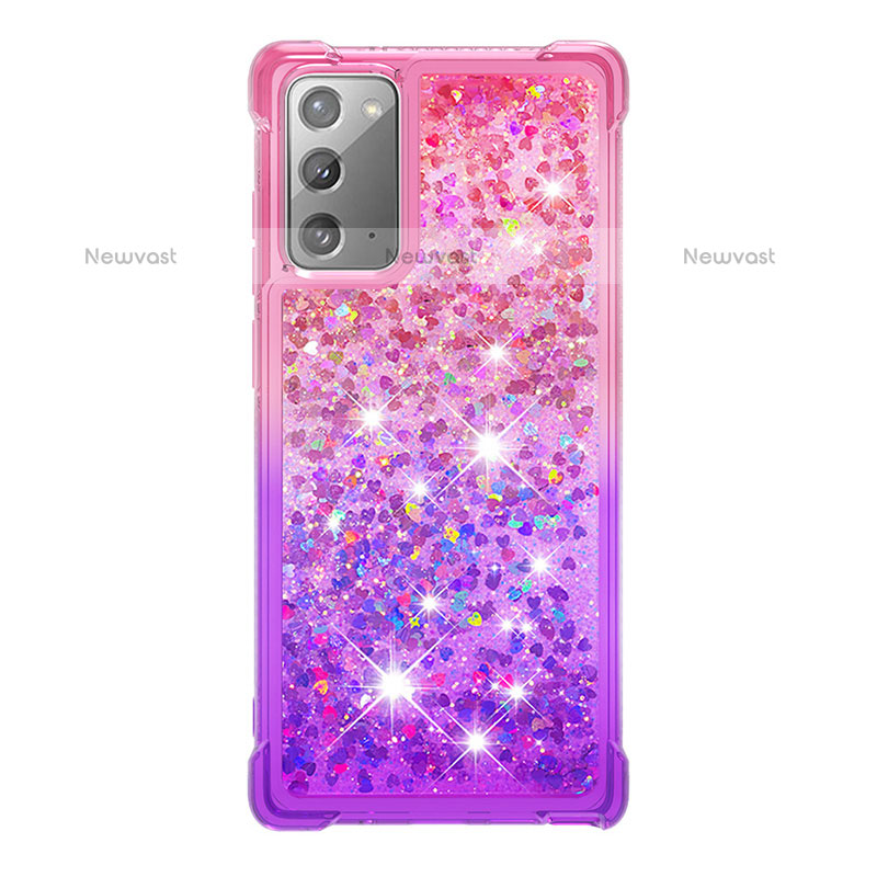 Silicone Candy Rubber TPU Bling-Bling Soft Case Cover S02 for Samsung Galaxy Note 20 5G