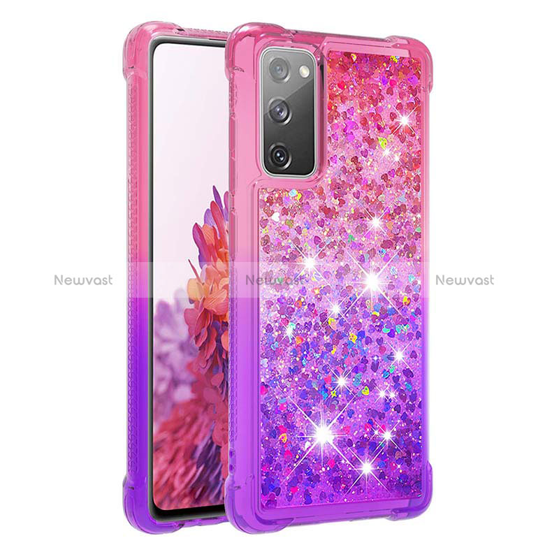 Silicone Candy Rubber TPU Bling-Bling Soft Case Cover S02 for Samsung Galaxy S20 FE (2022) 5G