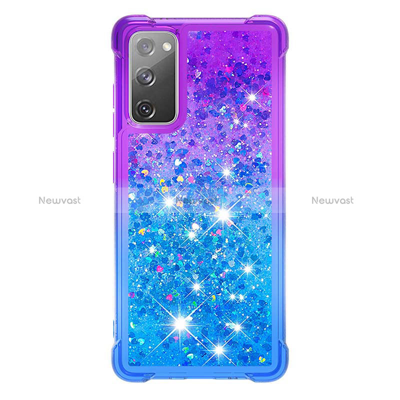 Silicone Candy Rubber TPU Bling-Bling Soft Case Cover S02 for Samsung Galaxy S20 FE 4G