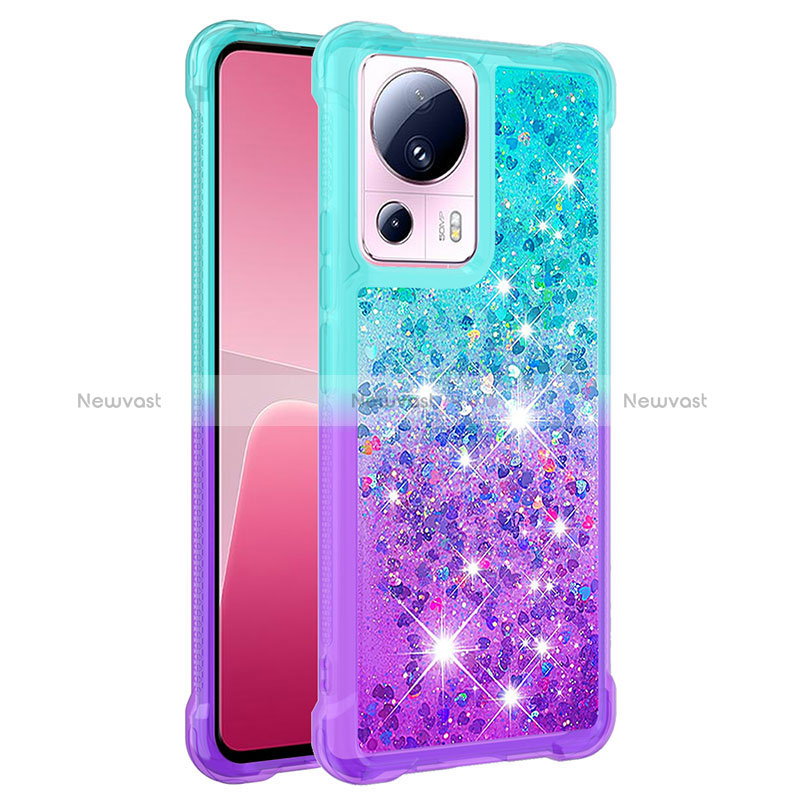 Silicone Candy Rubber TPU Bling-Bling Soft Case Cover S02 for Xiaomi Mi 13 Lite 5G