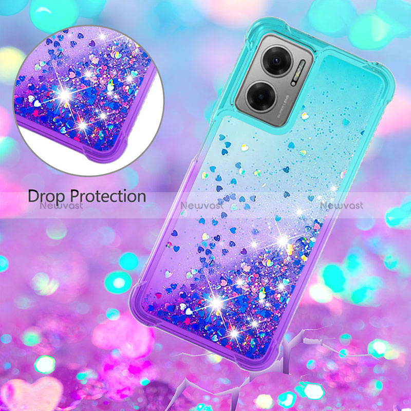 Silicone Candy Rubber TPU Bling-Bling Soft Case Cover S02 for Xiaomi Redmi 10 5G