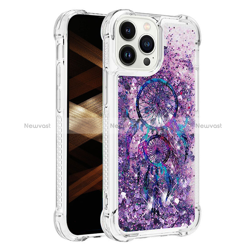 Silicone Candy Rubber TPU Bling-Bling Soft Case Cover S03 for Apple iPhone 13 Pro Max