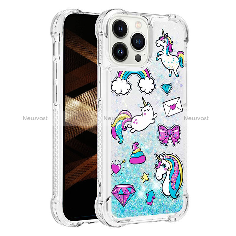 Silicone Candy Rubber TPU Bling-Bling Soft Case Cover S03 for Apple iPhone 13 Pro Max