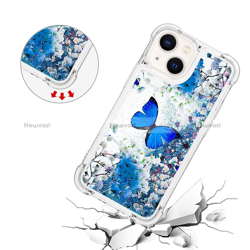 Silicone Candy Rubber TPU Bling-Bling Soft Case Cover S03 for Apple iPhone 14 Plus