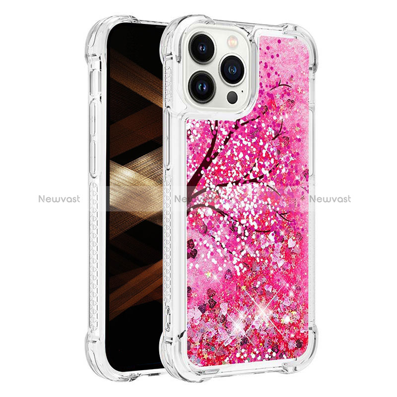 Silicone Candy Rubber TPU Bling-Bling Soft Case Cover S03 for Apple iPhone 14 Pro