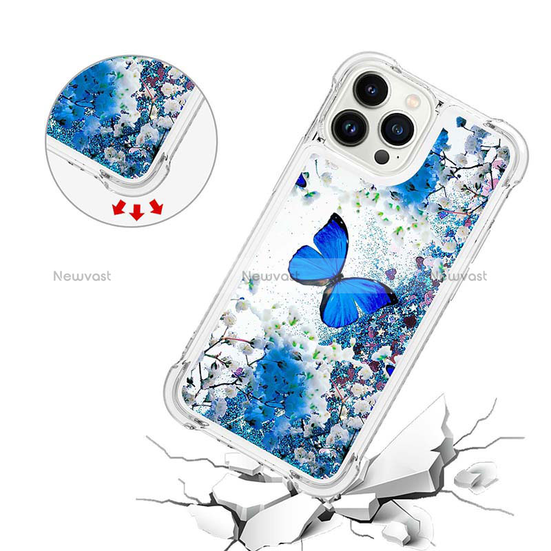 Silicone Candy Rubber TPU Bling-Bling Soft Case Cover S03 for Apple iPhone 14 Pro Max
