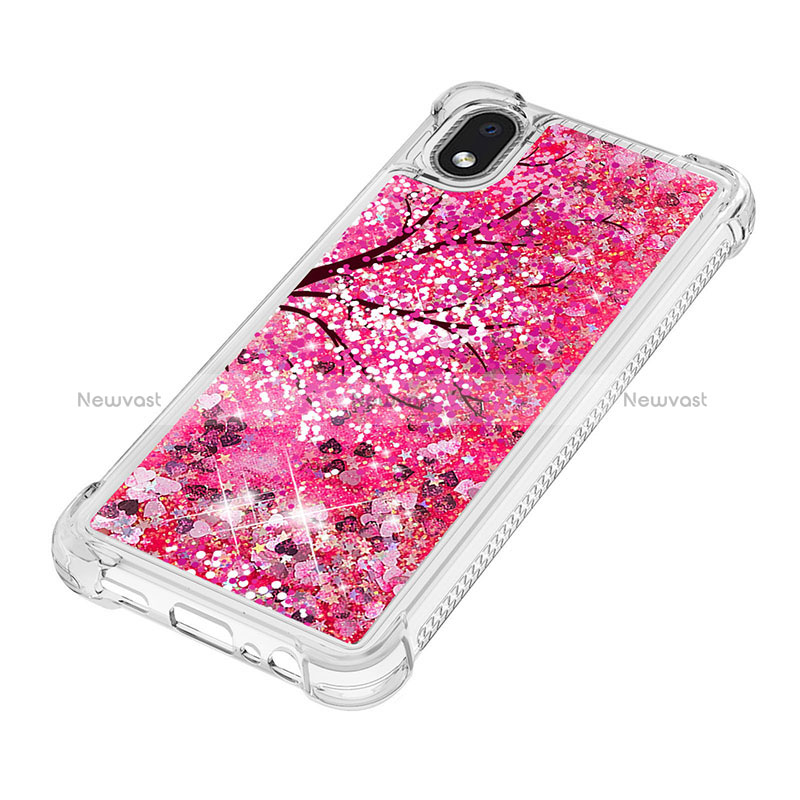 Silicone Candy Rubber TPU Bling-Bling Soft Case Cover S03 for Samsung Galaxy A01 Core