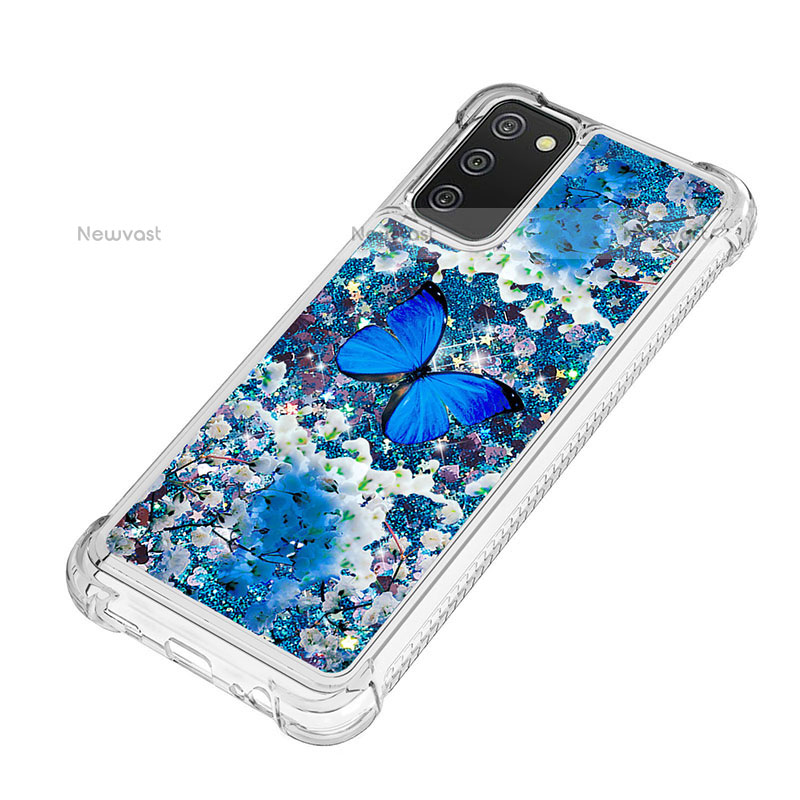 Silicone Candy Rubber TPU Bling-Bling Soft Case Cover S03 for Samsung Galaxy A02s
