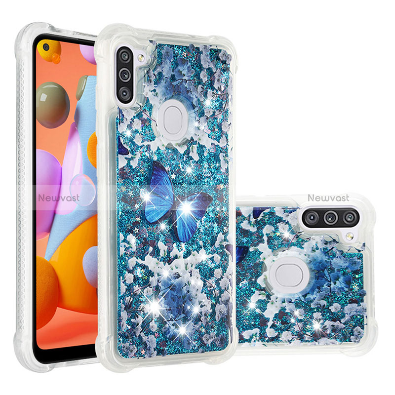 Silicone Candy Rubber TPU Bling-Bling Soft Case Cover S03 for Samsung Galaxy A11