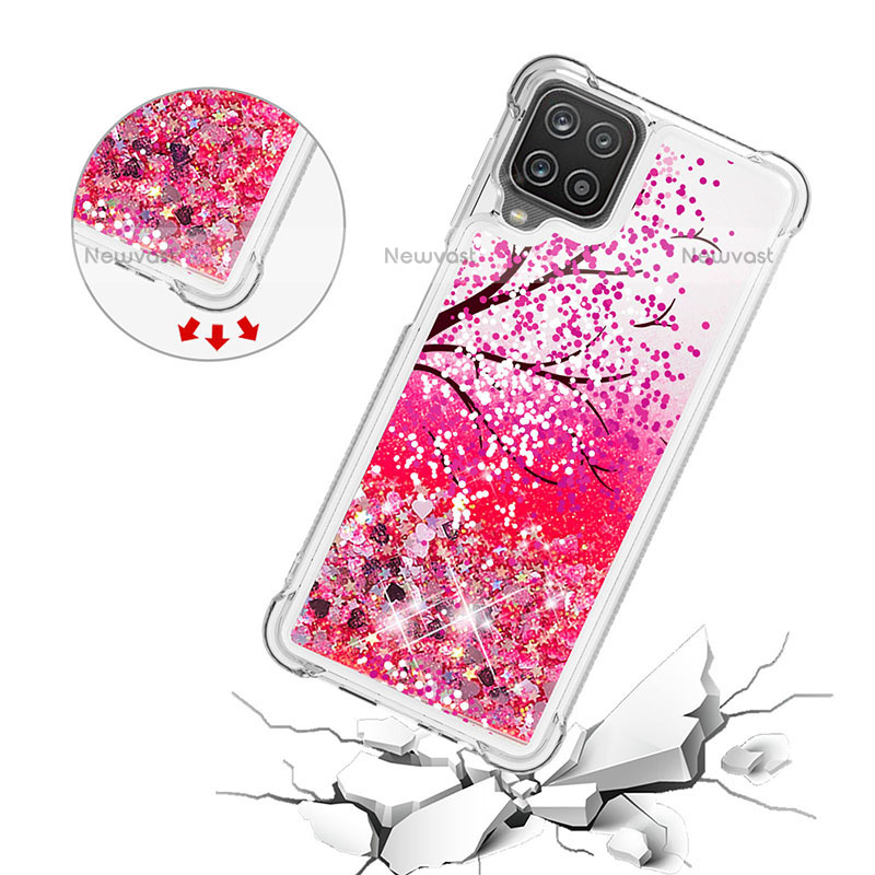 Silicone Candy Rubber TPU Bling-Bling Soft Case Cover S03 for Samsung Galaxy A12