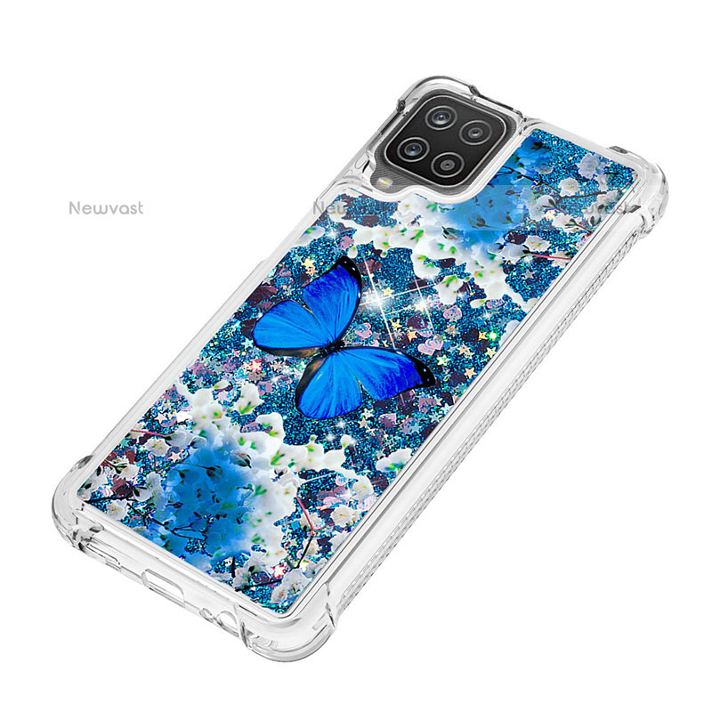 Silicone Candy Rubber TPU Bling-Bling Soft Case Cover S03 for Samsung Galaxy A12