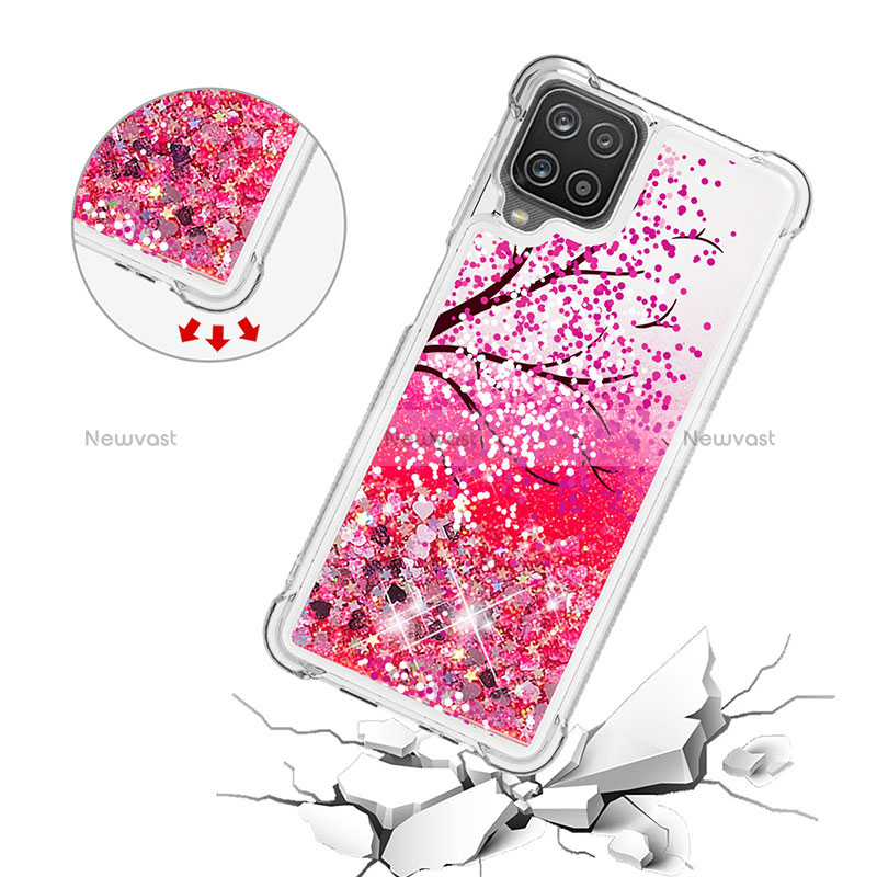 Silicone Candy Rubber TPU Bling-Bling Soft Case Cover S03 for Samsung Galaxy A12 Nacho