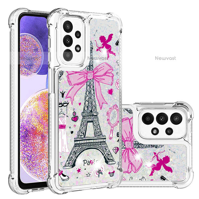 Silicone Candy Rubber TPU Bling-Bling Soft Case Cover S03 for Samsung Galaxy A23 5G