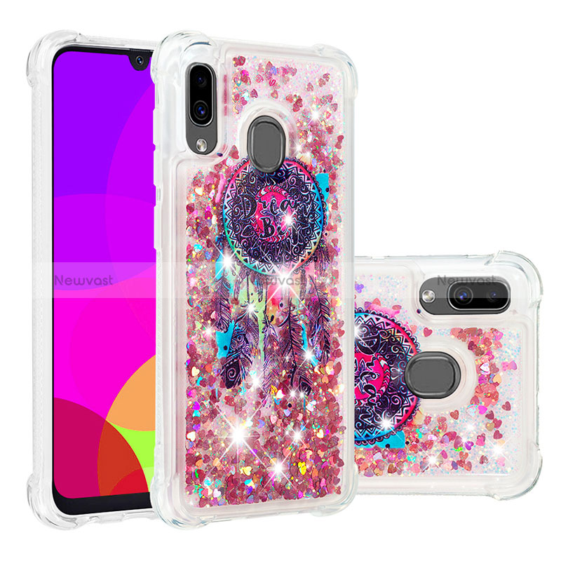 Silicone Candy Rubber TPU Bling-Bling Soft Case Cover S03 for Samsung Galaxy A30