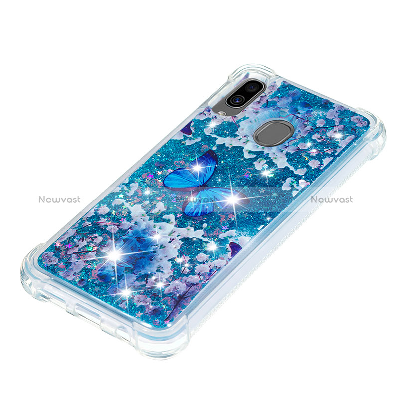 Silicone Candy Rubber TPU Bling-Bling Soft Case Cover S03 for Samsung Galaxy A30