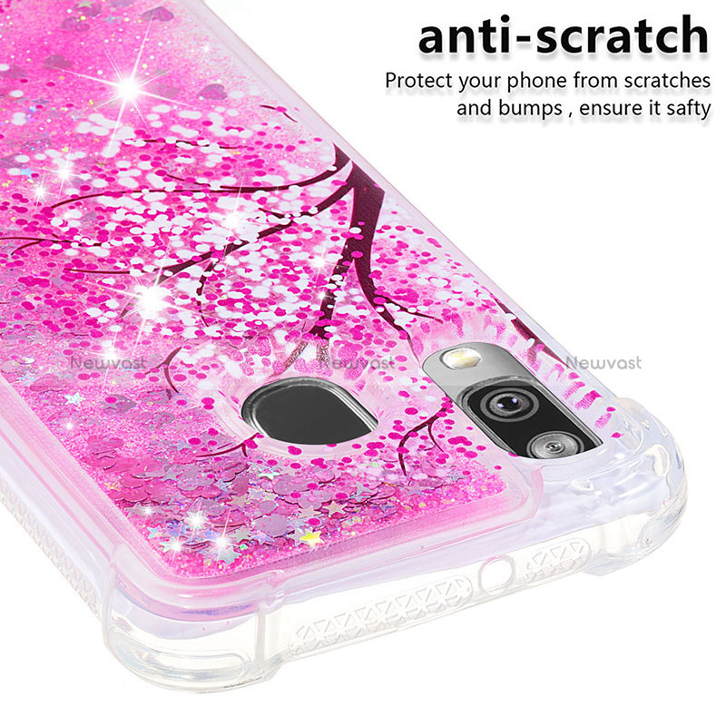Silicone Candy Rubber TPU Bling-Bling Soft Case Cover S03 for Samsung Galaxy A40