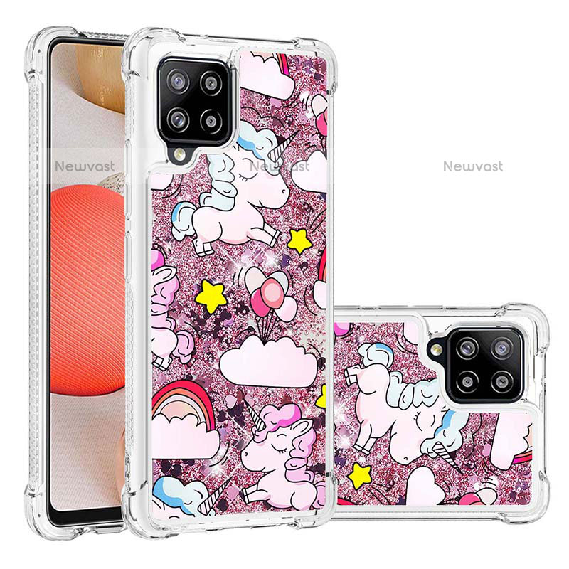 Silicone Candy Rubber TPU Bling-Bling Soft Case Cover S03 for Samsung Galaxy A42 5G