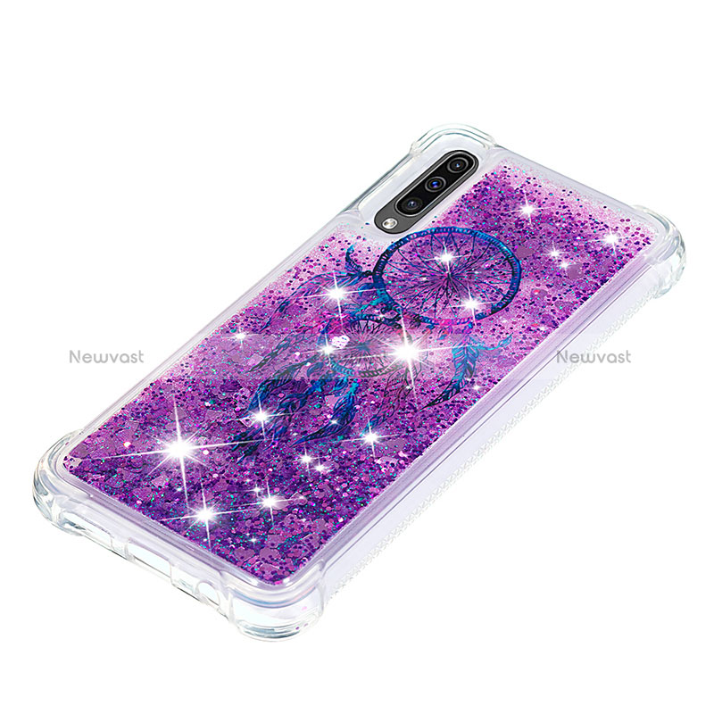 Silicone Candy Rubber TPU Bling-Bling Soft Case Cover S03 for Samsung Galaxy A50