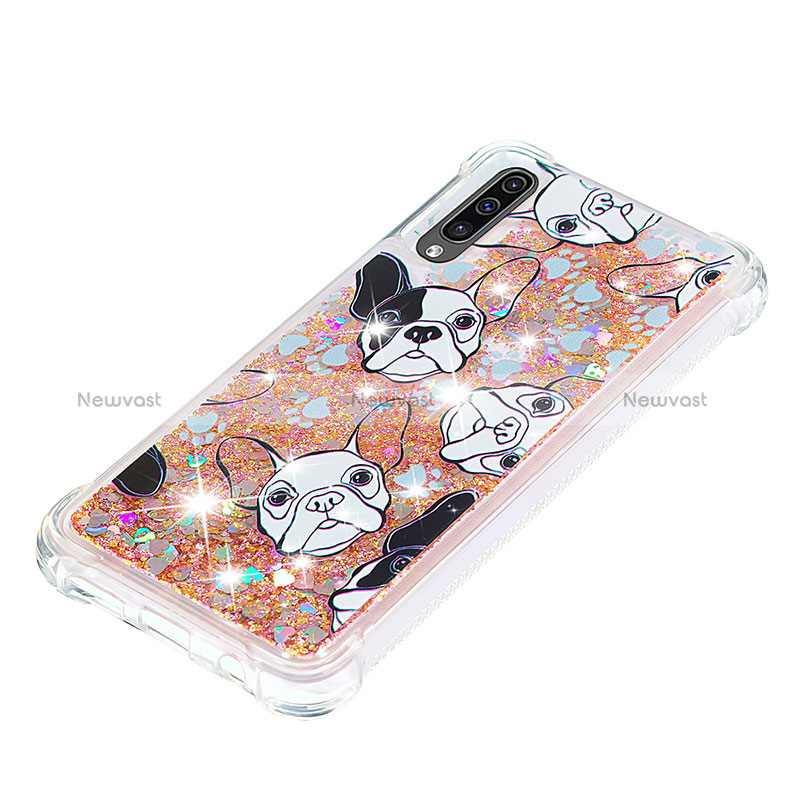 Silicone Candy Rubber TPU Bling-Bling Soft Case Cover S03 for Samsung Galaxy A50