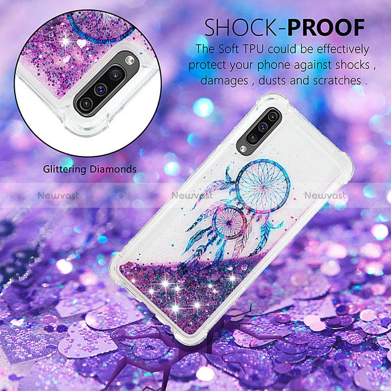 Silicone Candy Rubber TPU Bling-Bling Soft Case Cover S03 for Samsung Galaxy A50S