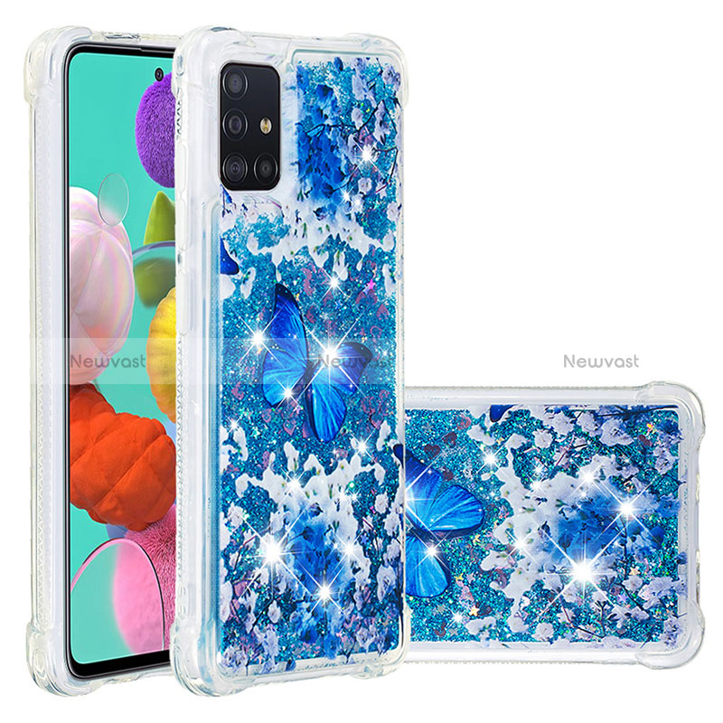 Silicone Candy Rubber TPU Bling-Bling Soft Case Cover S03 for Samsung Galaxy A51 5G