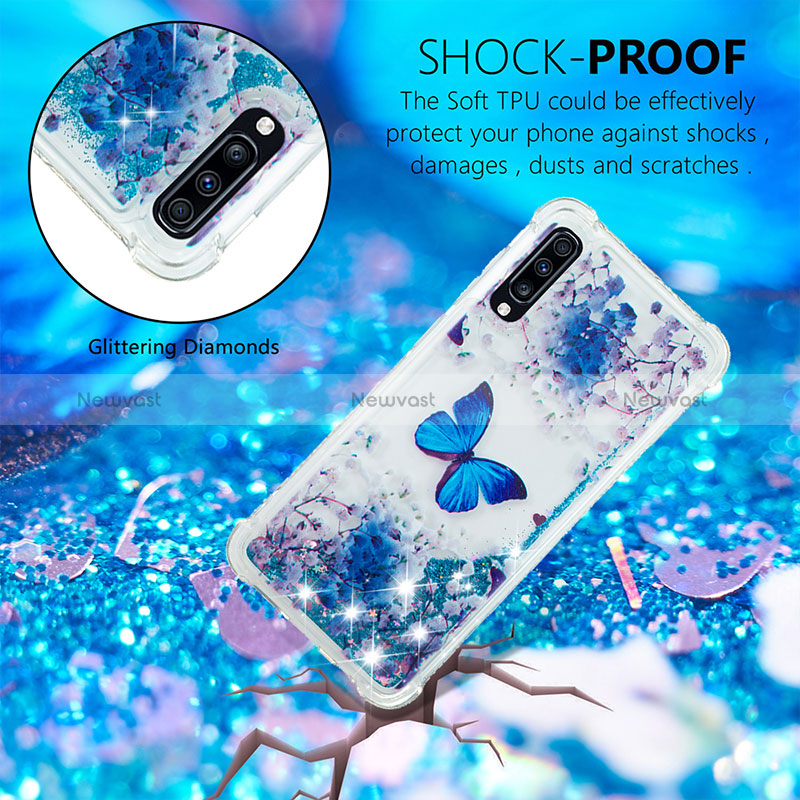Silicone Candy Rubber TPU Bling-Bling Soft Case Cover S03 for Samsung Galaxy A70