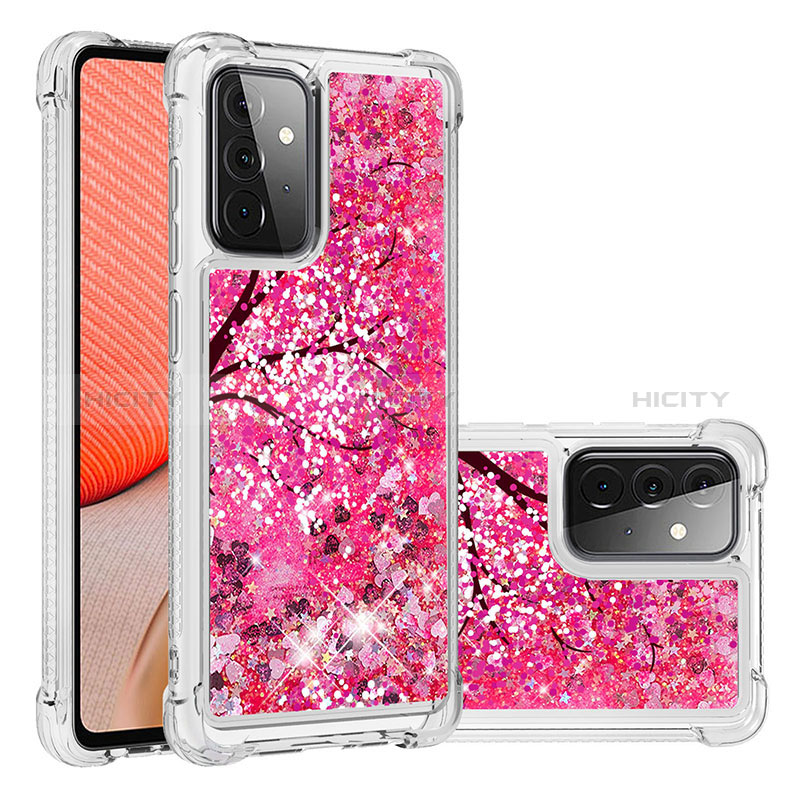 Silicone Candy Rubber TPU Bling-Bling Soft Case Cover S03 for Samsung Galaxy A72 5G