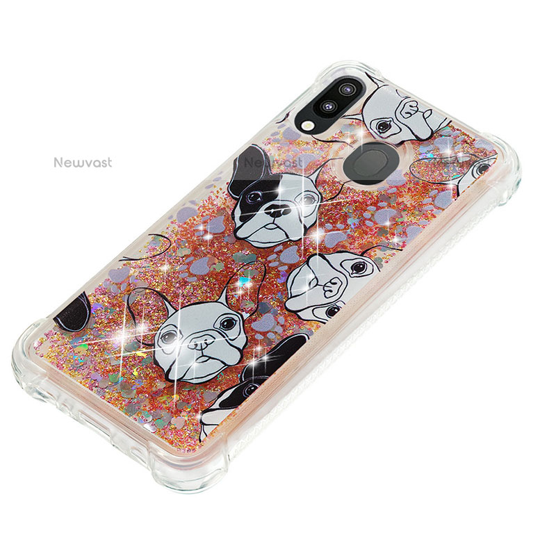 Silicone Candy Rubber TPU Bling-Bling Soft Case Cover S03 for Samsung Galaxy M20