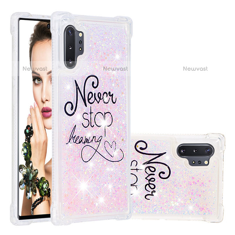 Silicone Candy Rubber TPU Bling-Bling Soft Case Cover S03 for Samsung Galaxy Note 10 Plus 5G