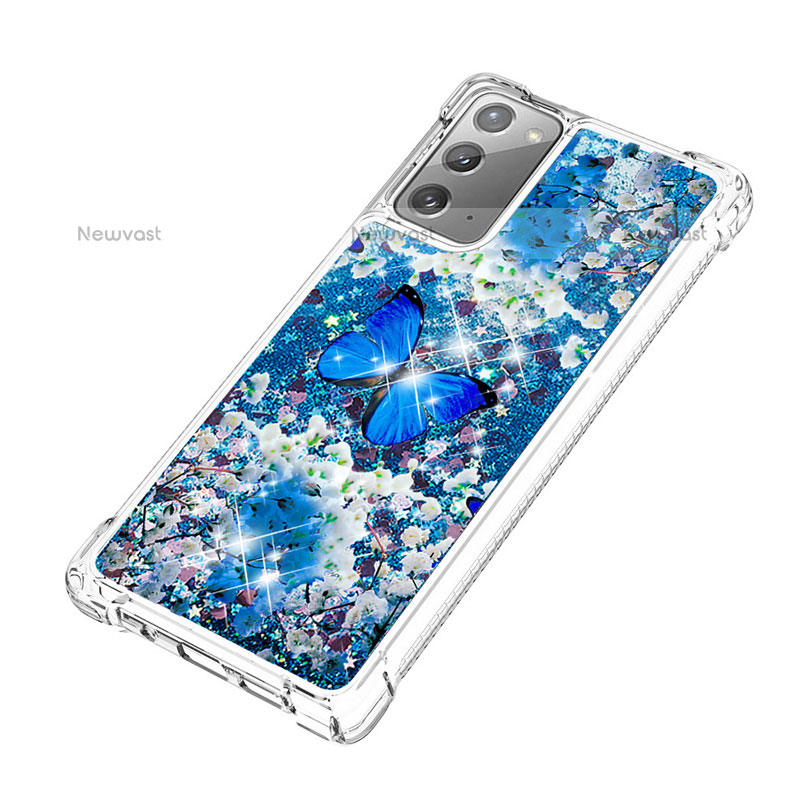 Silicone Candy Rubber TPU Bling-Bling Soft Case Cover S03 for Samsung Galaxy Note 20 5G