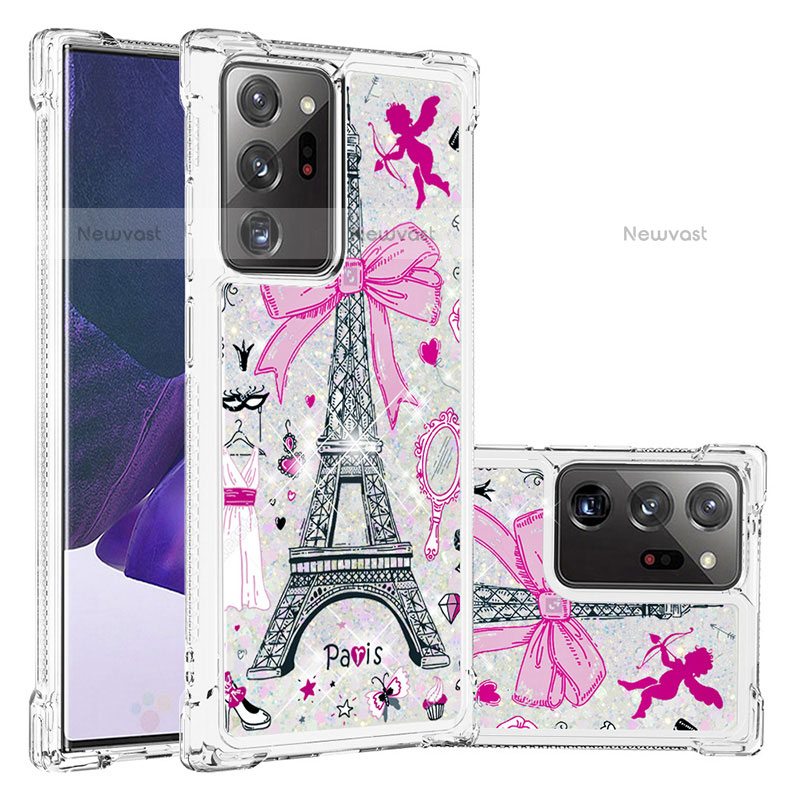Silicone Candy Rubber TPU Bling-Bling Soft Case Cover S03 for Samsung Galaxy Note 20 Ultra 5G
