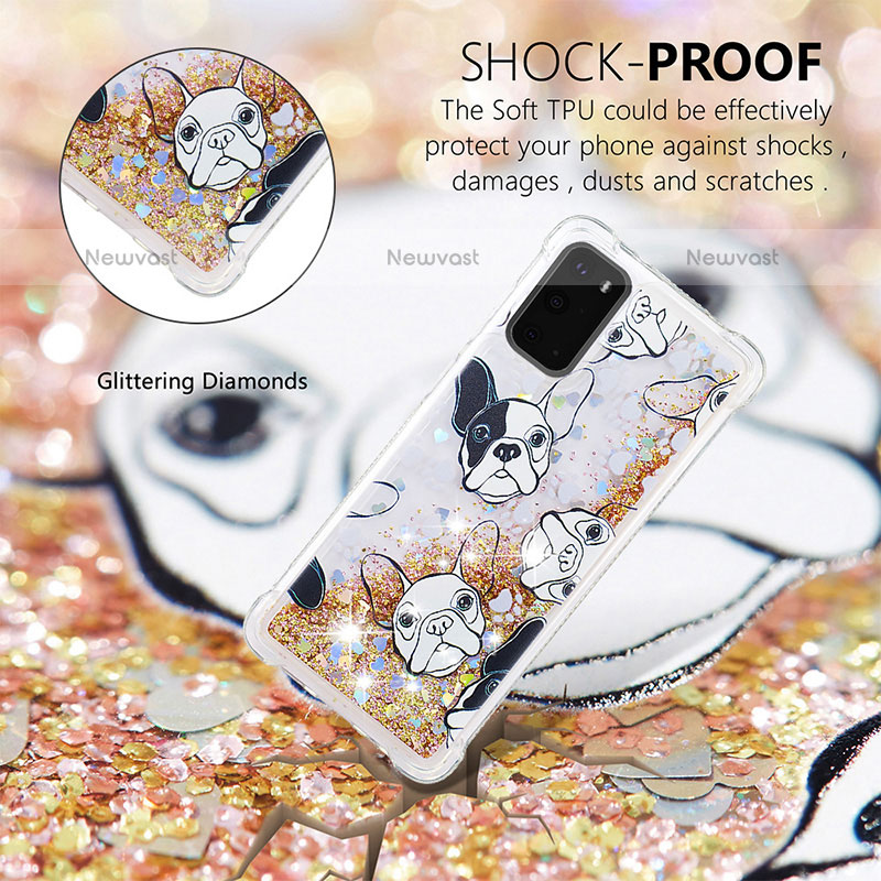 Silicone Candy Rubber TPU Bling-Bling Soft Case Cover S03 for Samsung Galaxy S20