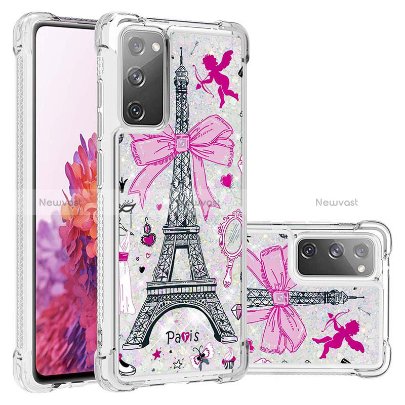 Silicone Candy Rubber TPU Bling-Bling Soft Case Cover S03 for Samsung Galaxy S20 FE 5G