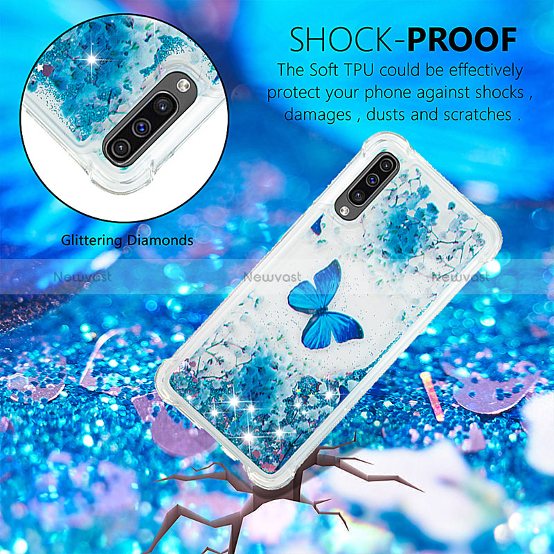 Silicone Candy Rubber TPU Bling-Bling Soft Case Cover S04 for Samsung Galaxy A30S