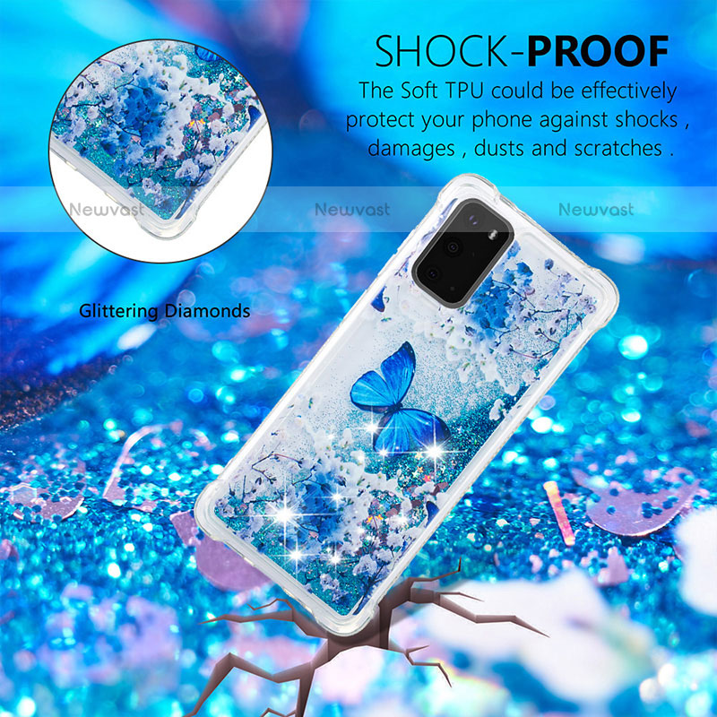 Silicone Candy Rubber TPU Bling-Bling Soft Case Cover S04 for Samsung Galaxy S20 5G